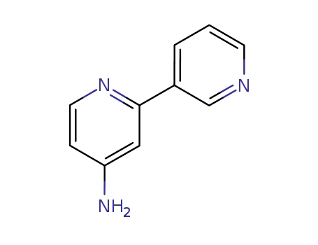 Molecular Structure of 40963-62-0 ([2,3']bipyridinyl-4-ylamine)