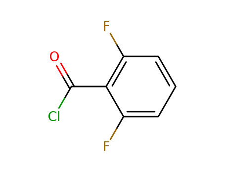 Molecular Structure of 18063-02-0 (2,6-Difluorobenzoyl chloride)