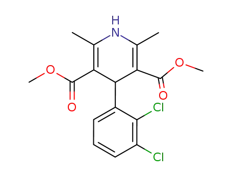 Molecular Structure of 91189-59-2 (Felodipine 3,5-DiMethyl Ester)