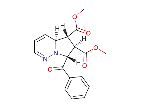 (4aS,5R,6R,7R)-7-Benzoyl-4a,5,6,7-tetrahydro-pyrrolo[1,2-b]pyridazine-5,6-dicarboxylic acid dimethyl ester