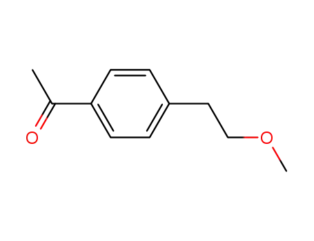 Molecular Structure of 93205-89-1 (1-[4-(2-methoxyethyl)phenyl]ethan-1-one)