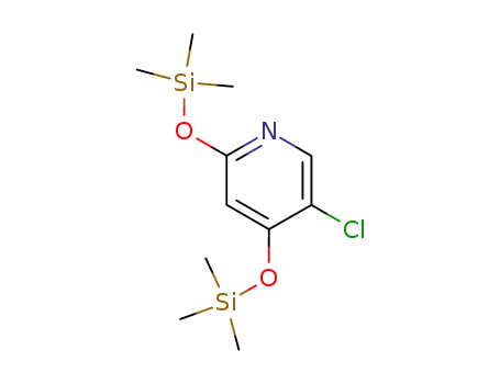2,4-bis(trimethylsilyloxy)-5-chloropyridine