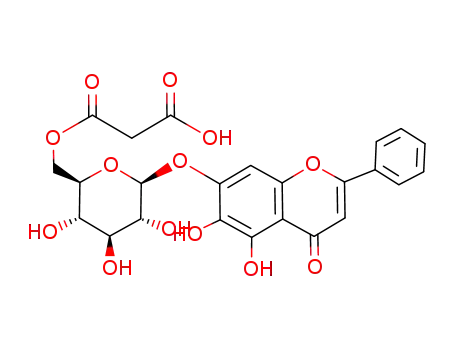 baicalein 7-O-β-(6''-O-malonylglycoside)