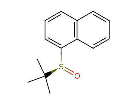(S)-1-<(2-Methylprop-2-yl)sulfinyl>naphthalene
