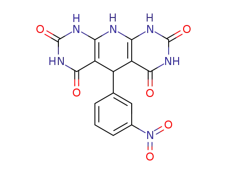 5-(3-nitrophenyl)-9,10-dihydropyrido[2,3-d:6,5-d′]dipyrimidine-2,4,6,8(1H,3H,5H,7H)-tetraone