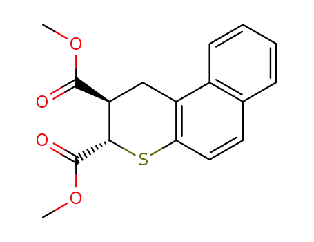 trans-2,3-Dihydro-1H-naphtho<2,1-b>thiopyran-2,3-dicarbonsaeure-dimethylester