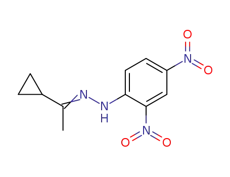 cyclopropylmethyl ketone 2,4-dinitrophenylhydrazone