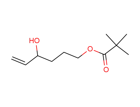 4-hydroxy-hex-5-enyl pivalate