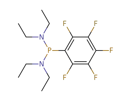 bis(diethylamino)-2,3,4,5,6-pentafluorophenylphosphane
