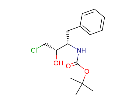 (1S,2S)-(1-Benzyl-3-chloro-2-hydroxypropyl)carbamic acid tert-butyl ester(165727-45-7)