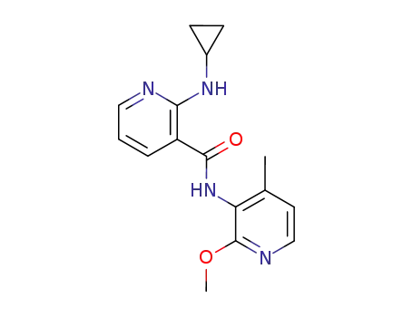 2-(Cyclopropylamino)-N-(2-methoxy-4-methyl-3-pyridinyl)-3-pyridinecarboxamide