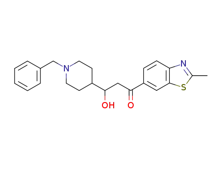 3-(1-benzylpiperidin-4-yl)-3-hydroxy-1-(2-methylbenzothiazol-6-yl)propan-1-one