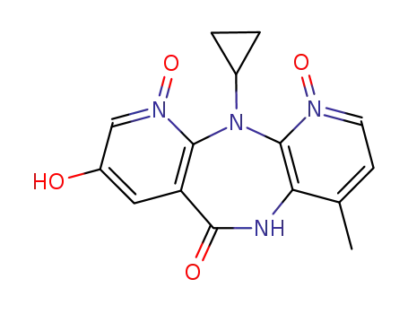 11-cyclopropyl-5,11-dihydro-4-methyl-8-hydroxy-1,10-dioxy-6H-dipyrido<3,2-b:2',3'-e><1,4>diazepin-6-one