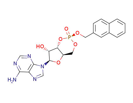 axial-2-Naphthylmethyl adenosine cyclic 3',5'-monophosphate