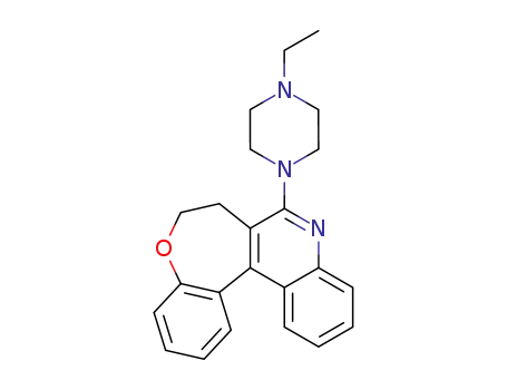 6,7-dihydro-8-(4-ethyl-1-piperazinyl)<1>benzoxepino<4,5-c>quinoline