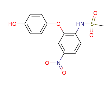 Molecular Structure of 109032-22-6 (4-HYDROXY NIMESULIDE)