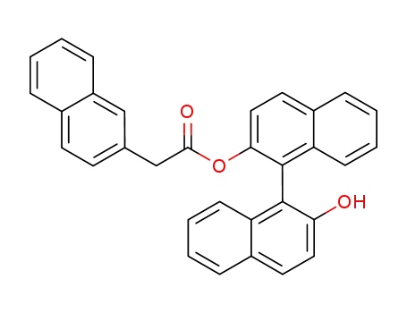 Naphthalen-2-yl-acetic acid 2'-hydroxy-[1,1']binaphthalenyl-2-yl ester