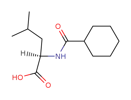 (R)-2-(cyclohexanecarboxamido)-4-methylpentanoic acid