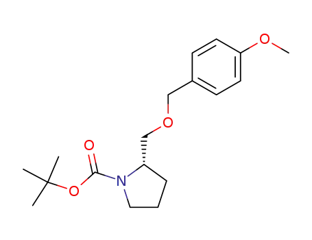 (S)-N-tert-butoxycarbonyl-2-p-methoxybenzyloxymethylpyrrolidine