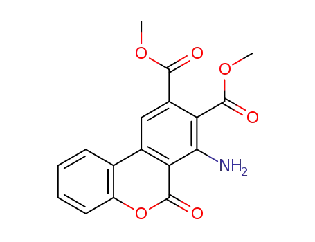 dimethyl 4-aminobenzocoumarin-2,3-dicarboxylate