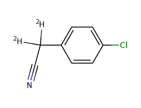 2,2-d2-2-(4-chlorophenyl)-acetonitrile