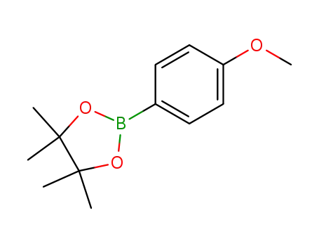 Molecular Structure of 171364-79-7 (4-METHOXYPHENYLBORONIC ACID, PINACOL ESTER)