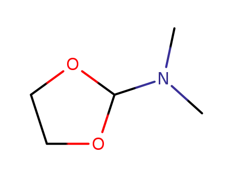 Molecular Structure of 19449-26-4 (2-Dimethylamino-1,3-dioxolane)