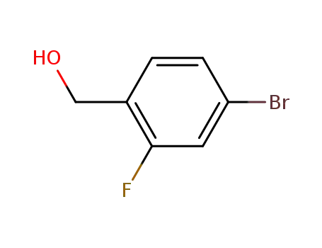 Molecular Structure of 188582-62-9 (4-BROMO-2-FLUOROBENZYL ALCOHOL)