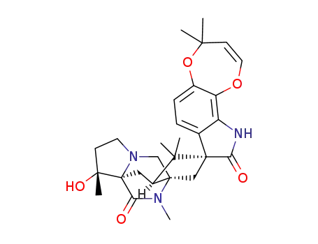 Molecular Structure of 77392-58-6 (paraherquamide)
