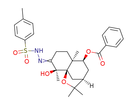 3-(4-Toluenesulfonylhydrazono)-4β-hydroxy-9β-benzoyloxy-β-dihydroagarofuran