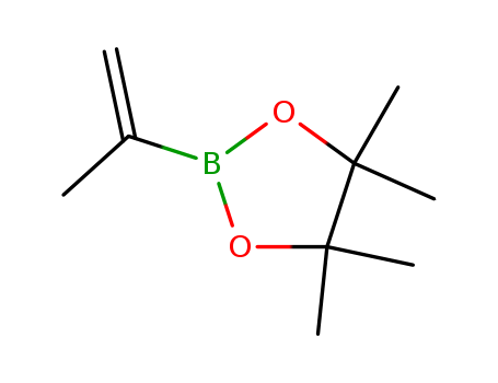 126726-62-3,Isopropenylboronic acid pinacol ester,2-Isopropenyl-4,4,5,5-tetramethyl-1,3,2-dioxaborolane;4,4,5,5-Tetramethyl-2-(isopropenyl)-1,3,2-dioxaborolane;4,4,5,5-Tetramethyl-2-(prop-1-en-2-yl)-1,3,2-dioxaborolane;Isopropenylboronicacid pinacol ester;