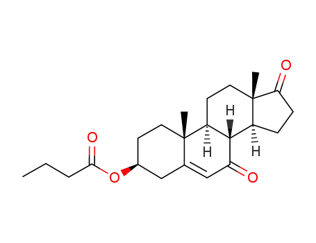 Butyric acid (3S,8R,9S,10R,13S,14S)-10,13-dimethyl-7,17-dioxo-2,3,4,7,8,9,10,11,12,13,14,15,16,17-tetradecahydro-1H-cyclopenta[a]phenanthren-3-yl ester
