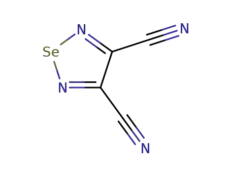 Molecular Structure of 106013-47-2 (1,2,5-Selenadiazole-3,4-dicarbonitrile)