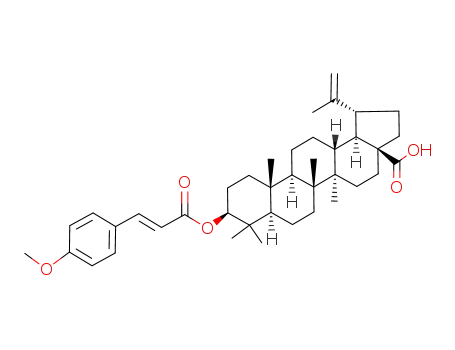3-O-(E)-p-methoxycinnamoylbetulinic acid