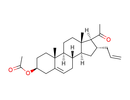 3β-acetoxy-16α-prop-2'-enylpregn-5-en-20-one