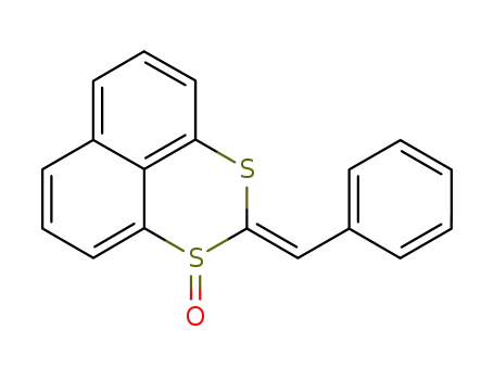 2-[1-Phenyl-meth-(E)-ylidene]-naphtho[1,8-de][1,3]dithiine 1-oxide