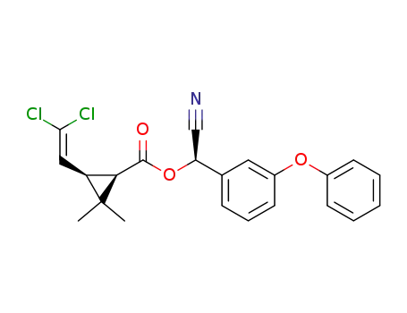 (R)-α-cyano-3-phenoxybenzyl (1R)-cis-3-(2,2-dichlorovinyl)-2,2-dimethyl-cycloprpanecarboxylate