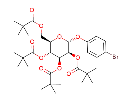 4-bromophenyl tetra-O-pivaloyl-α-D-mannopyranoside