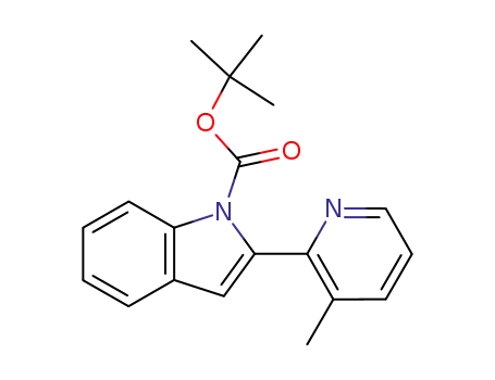 tert-Butyl 2-(3-methyl-2-pyridyl)-1H-indole-1-carboxylate