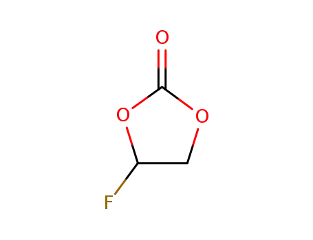 Molecular Structure of 114435-02-8 (4-Fluoro-1,3-dioxolan-2-one)