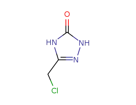 Molecular Structure of 252742-72-6 (5-CHLOROMETHYL-2,4-DIHYDRO-[1,2,4]TRIAZOL-3-ONE)