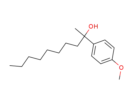 2-(4-methoxy-phenyl)-decan-2-ol