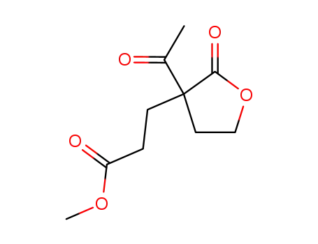 3-acetyl-2-oxotetrahydrofuran-3-propanoic acid methyl ester
