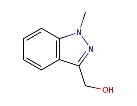 Molecular Structure of 1578-96-7 ((1-METHYL-1H-INDAZOL-3-YL)METHANOL)