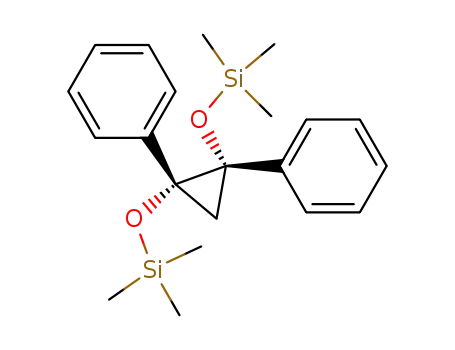 cis-1,2-bis(trimethylsiloxy)-1,2-diphenylcyclopropane