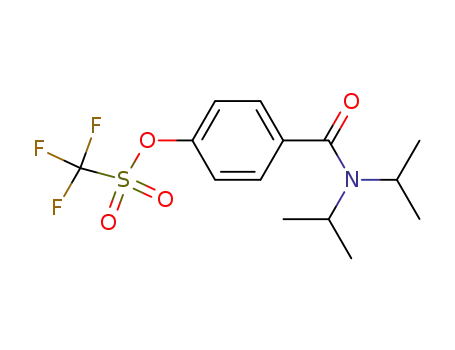 trifluoro-methanesulfonic acid 4-diisopropylcarbamoyl-phenyl ester