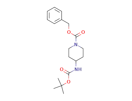 Molecular Structure of 159874-20-1 (1-CBZ-4-(BOC-AMINO)PIPERIDINE)