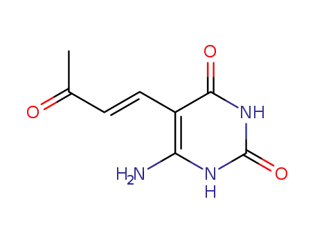 6-amino-5-(3-oxo-but-1-enyl)-1H-pyrimidine-2,4-dione