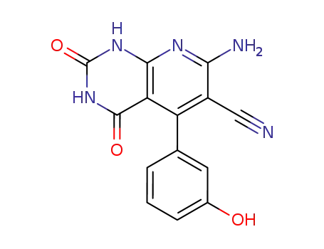 7-amino-2,4-dioxo-5-(3-hydroxyphenyl)-1,2,3,4-tetrahydropyrido[2,3-d]pyrimidine-6-carbonitrile