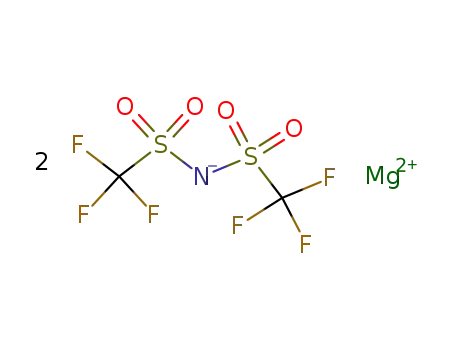 Molecular Structure of 133395-16-1 (MAGNESIUM TRIFLUOROMETHANESULFONIMIDE)